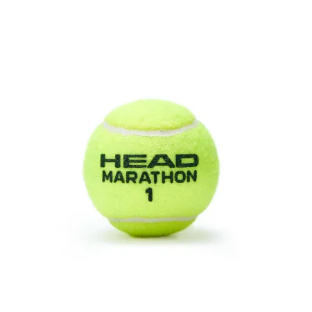 Мяч теннисный HEAD Marathon 3B, 578183, крафт. упак.3шт, без давления, фетр, нат.резина,желтый за 1&nbsp;055.70 ₽ купить в Челябинске