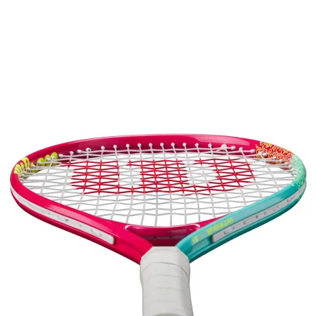 Ракетка б/т дет. Wilson Intrigue Jr 21, WR180510U, для дет.5-6лет, алюминий,со струн.,розово-бирюзов за 5&nbsp;271.70 ₽ купить в Челябинске