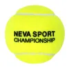 Мяч теннисный NS Championship 3B, 124001, уп.3шт, сукно, нат.резина, желтый за 646 ₽ купить в Челябинске