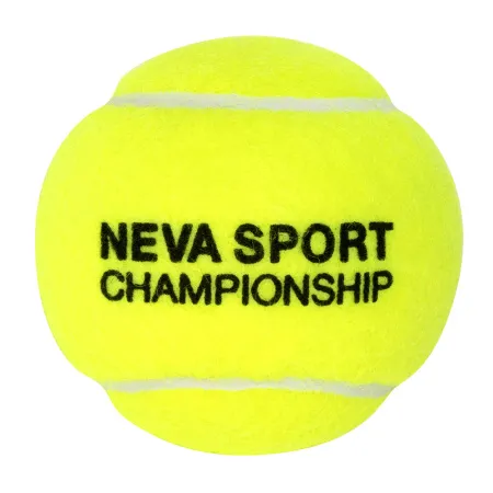 Мяч теннисный NS Championship 3B, 124001, уп.3шт, сукно, нат.резина, желтый за 646 ₽ купить в Челябинске
