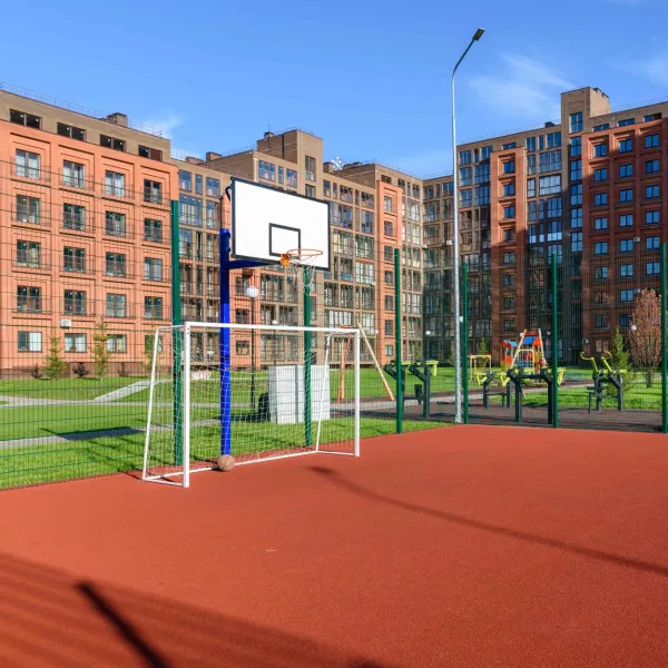 Щит баскетбольный игровой (фанера 15 мм, металлокаркас) 1050х1800 мм ZAVODSPORTA за 28&nbsp;000 ₽ в Челябинске