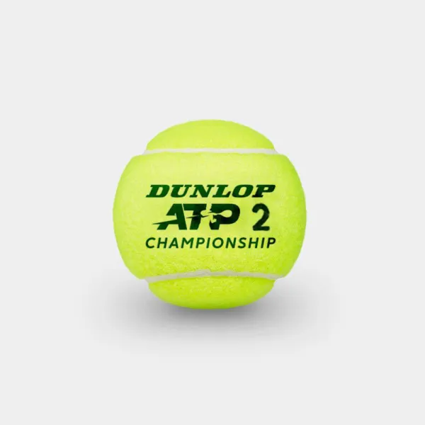 Мяч теннисный Dunlop ATP Championship 3B, 601626, уп.3ш, одобр. ITF, нат.резина,фетр. за 943.50 ₽ в Челябинске
