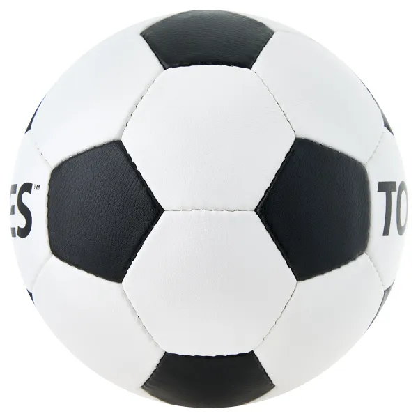 Мяч футб. TORRES Main Stream, F30184,р.4, 32 пан. ПУ, 4 под. слоя, руч. сшив., бело-черный
