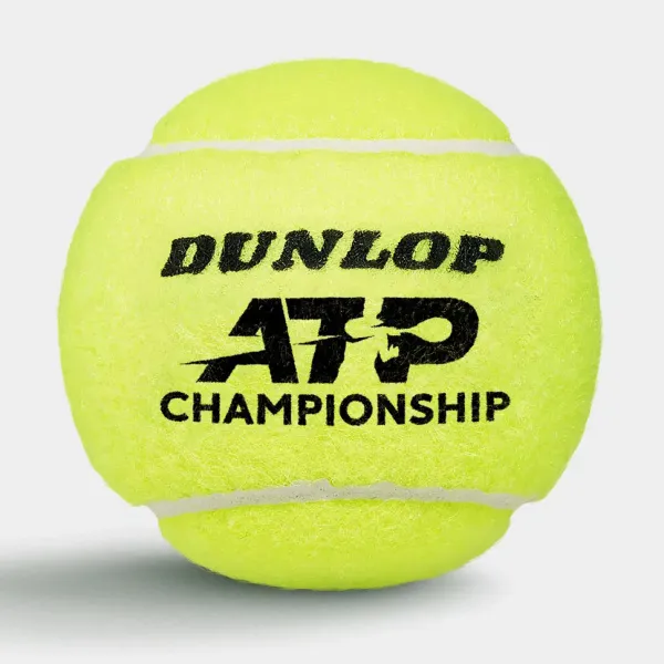 Мяч теннисный Dunlop ATP Championship 4B, 601627, уп.4ш, одобр. ITF, нат.резина,фетр. за 1&nbsp;242.70 ₽ в Челябинске