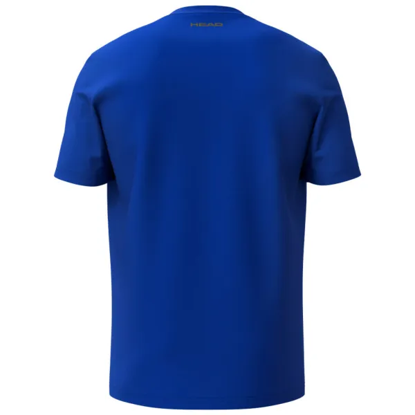 СЦ*Футболка мужская HEAD Club Original T-Shirt M 811855-Ro-S, р.S, хлопок,полиэстер,эластан, синий за 2&nbsp;888.30 ₽ в Челябинске