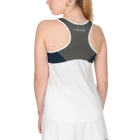 СЦ*Майка жен. HEAD Club 22 Tank Top W 814461-WHDB-L, р.L, 92% полиэстер, 8% эластан, белый за 3&nbsp;500.30 ₽ купить в Челябинске