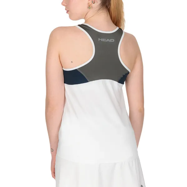 СЦ*Майка жен. HEAD Club 22 Tank Top W 814461-WHDB-L, р.L, 92% полиэстер, 8% эластан, белый за 3&nbsp;500.30 ₽ в Челябинске