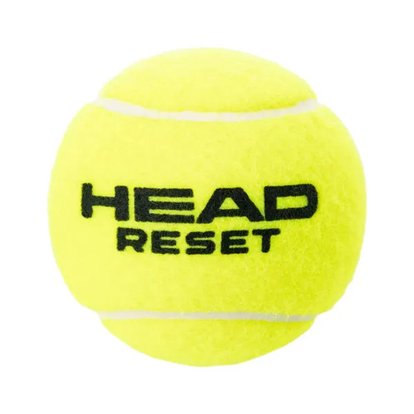 Мяч теннисный HEAD Reset 4B, 575034, крафт. упак.4 шт, половинное давление, фетр,нат.резина,желтый за 1&nbsp;055.70 ₽ в Челябинске