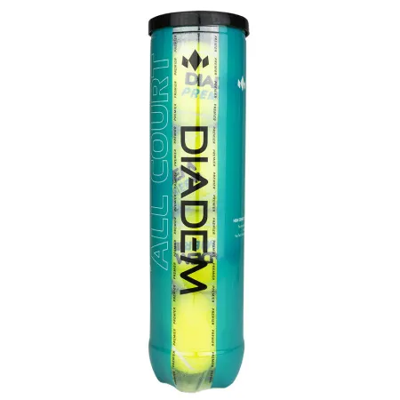 Мяч теннисный DIADEM Premier All Court 4B, BALL-4CASE-ALLCRT, уп. 4шт, одобр.ITF, фетр,желт за 996.20 ₽ купить в Челябинске