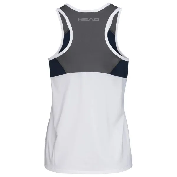 СЦ*Майка жен. HEAD Club 22 Tank Top W 814461-WHDB-L, р.L, 92% полиэстер, 8% эластан, белый за 3&nbsp;500.30 ₽ в Челябинске